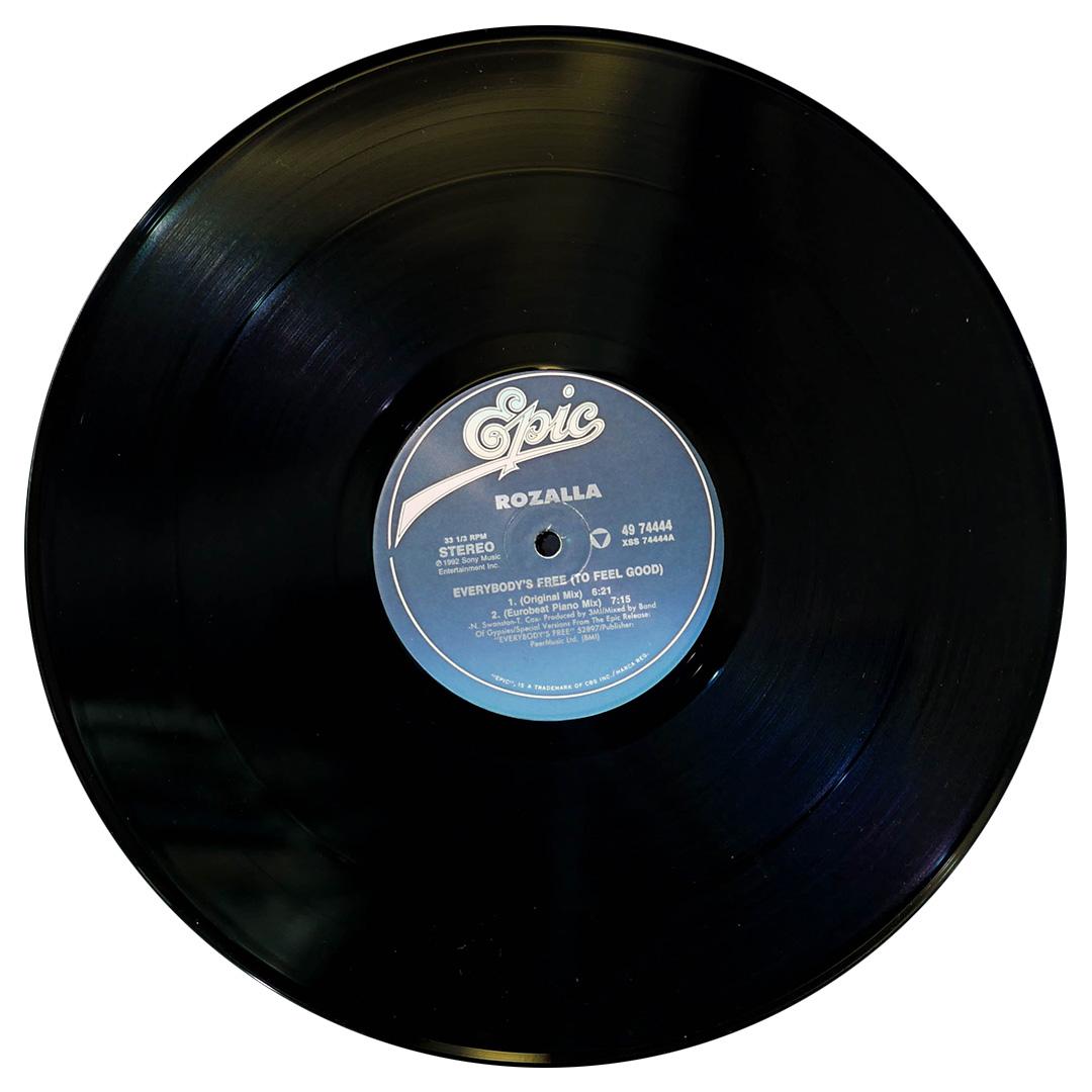 ROZALLA - EVERYBODY S FREE (TO FEEL GOOD) | 12" MAXI SINGLE USADO