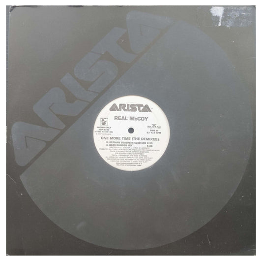 REAL MCCOY  -  ONE MORE TIME (THE REMIXES) | 12" MAXI SINGLE USADO