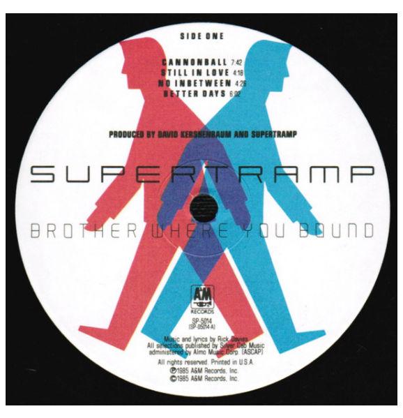 SUPERTRAMP - BROTHER WHERE YOU BOUND | VINILO USADO