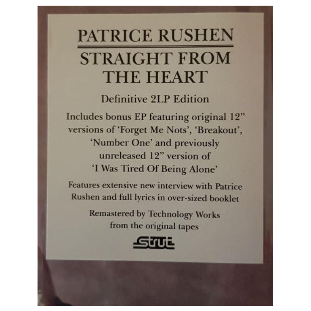 PATRICE RUSHEN - STRAIGHT FROM THE HEART (2LP) | VINILO