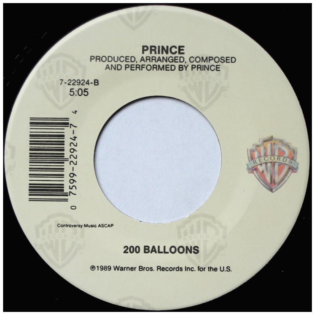 PRINCE - BATDANCE | 7" SINGLE USADO