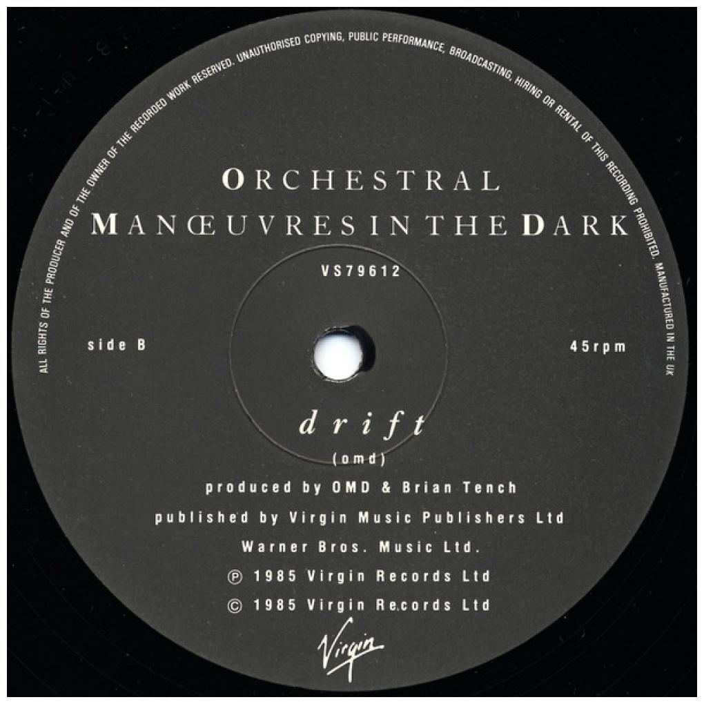 ORCHESTRAL MANOEUVRES IN THE DARK - SECRET | 12'' MAXI SINGLE USADO