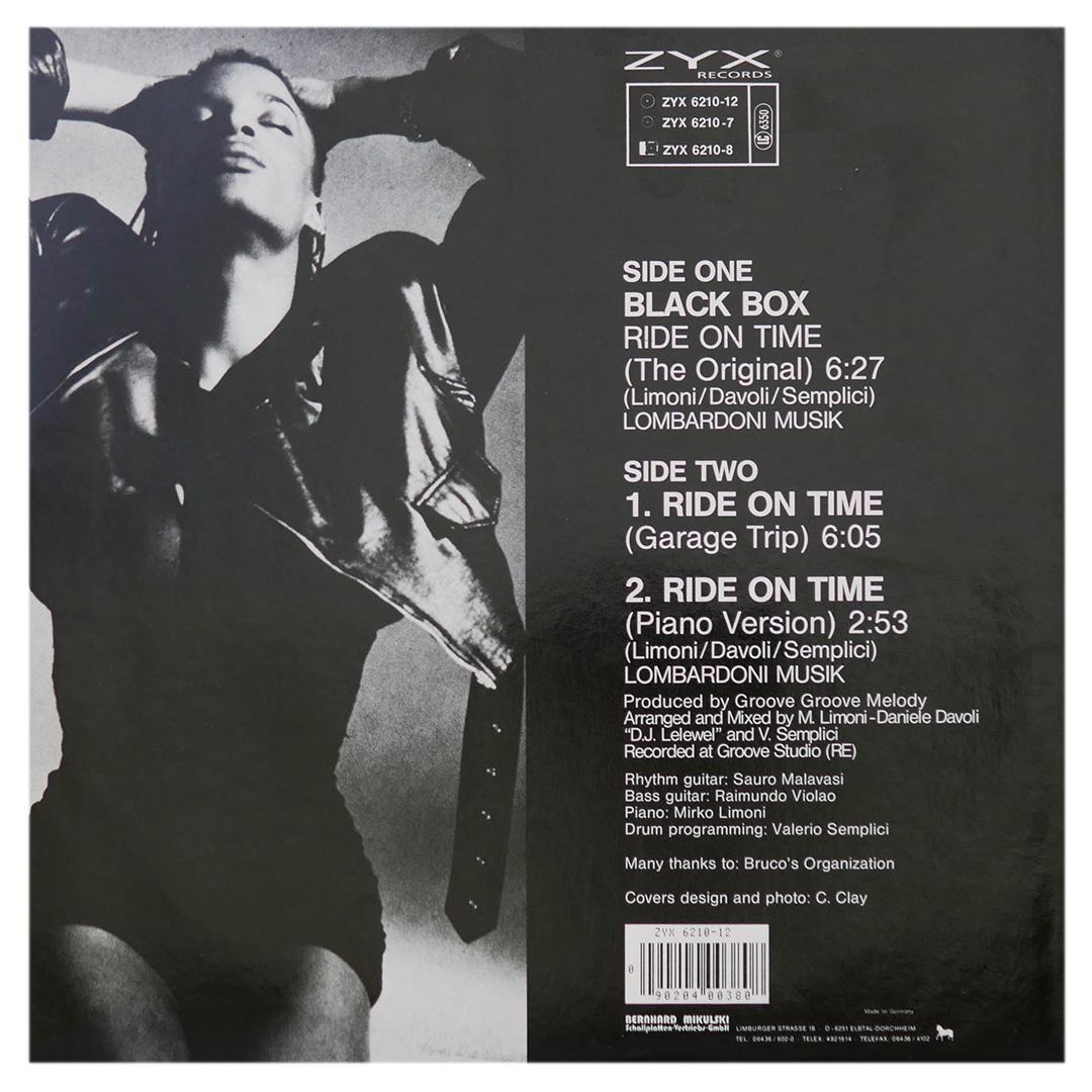 BLACK BOX - RIDE ON TIME | 12" MAXI SINGLE VINILO USADO