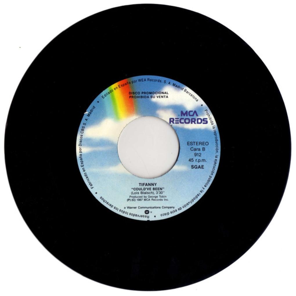 TIFFANY - I THINK WE'RE ALONE NOW/COULD'VE BEEN | 7" SINGLE USADO