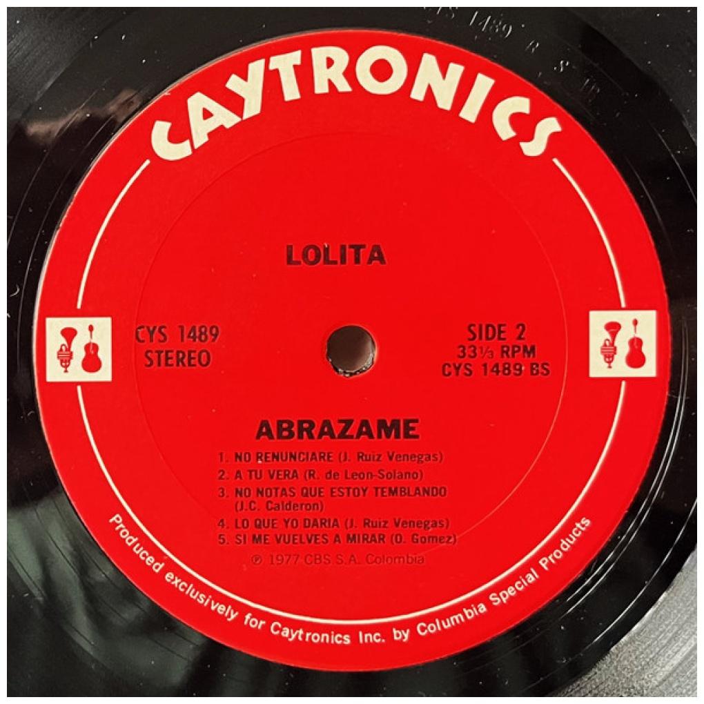 LOLITA - ABRAZAME | VINILO USADO