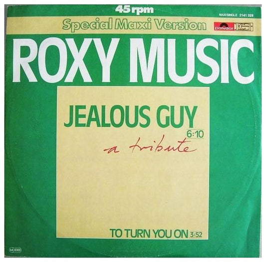 ROXY MUSIC - JEALOUS GUY | 12" MAXI SINGLE USADO
