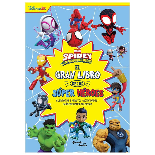 SPIDEY Y SUS SORPRENDENTES AMIGOS. EL GRAN LIBRO DE LOS SUPER HÉROES (TAPA BLANDA) - MARVEL | LIBRO