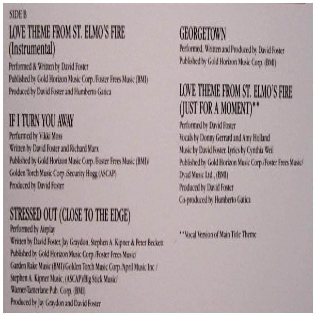 ST. ELMO'S FIRE - O.S.T. | VINILO USADO