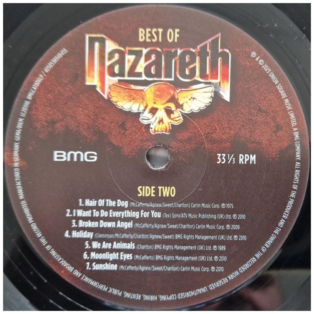 NAZARETH - BEST OF | VINILO