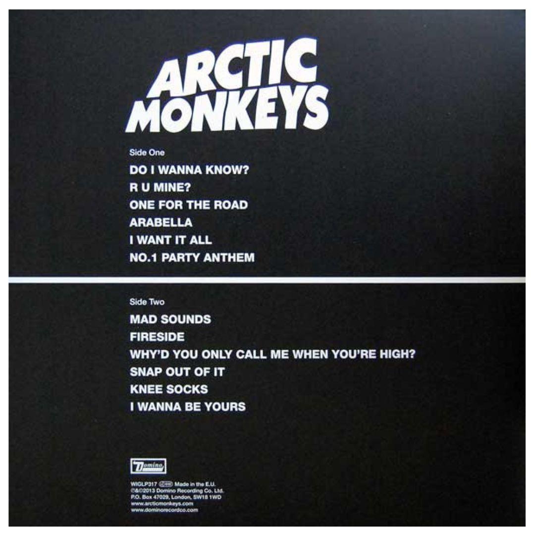 ARCTIC MONKEYS - AM | VINILO