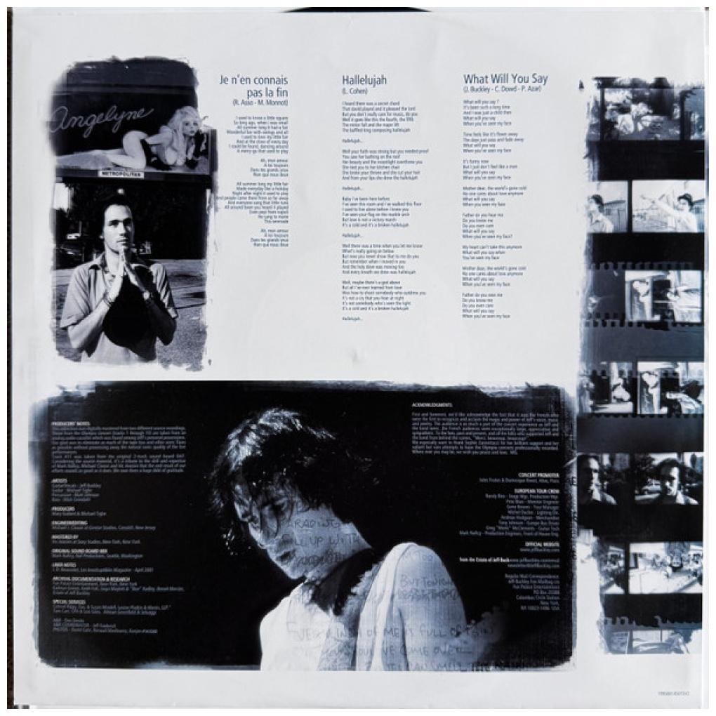 JEFF BUCKEY - LIVE A L'OLYMPIA (2LP) (RSD 2026) | VINILO