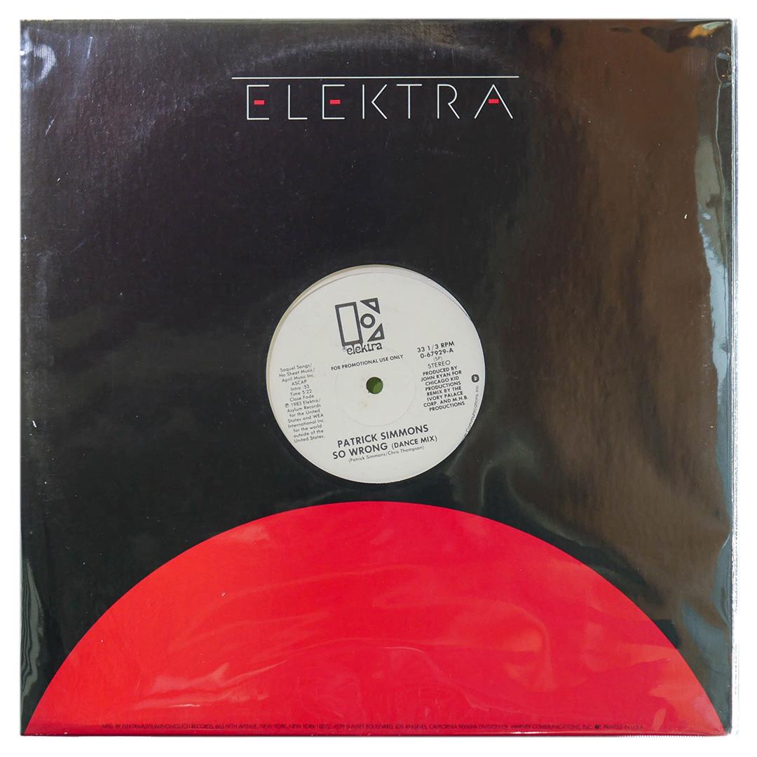 PATRICK SIMMONS - SO WRONG | 12" MAXI SINGLE USADO