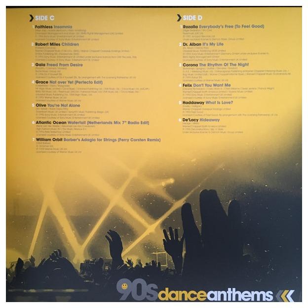 90S DANCE - 90S DANCE - ANTHEMS (2LP) | VINILO