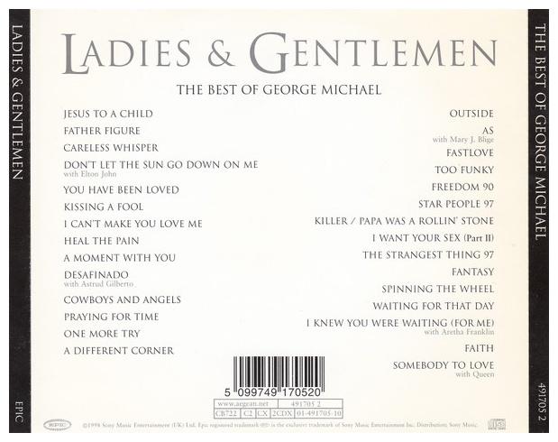 GEORGE MICHAEL - LADIES & GENTLEMEN: THE BEST OF (2CD) | CD
