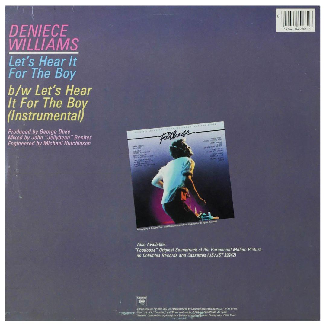DENIECE WILLIAMS - LET S HEAR IT FOR THE BOY | 12" MAXI SINGLE USADO