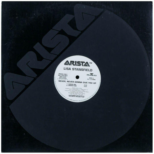 LISA STANSFIELD - NEVER NEVER GONNA GIVE YOU UP (PROMO) | 12" MAXI SINGLE USADO