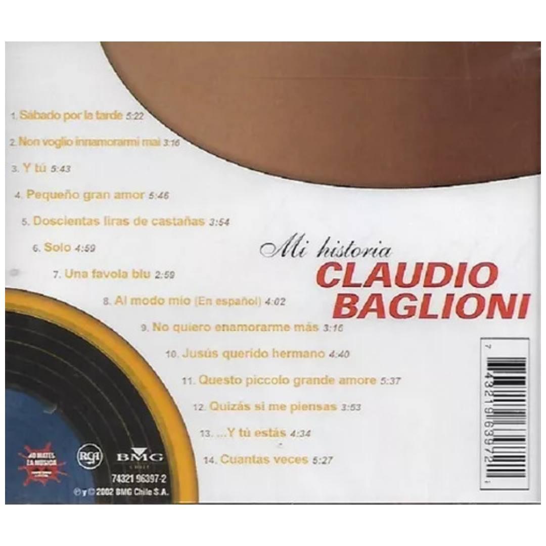 CLAUDIO BAGLIONI - MI HISTORIA (EN ESPANOL) | CD