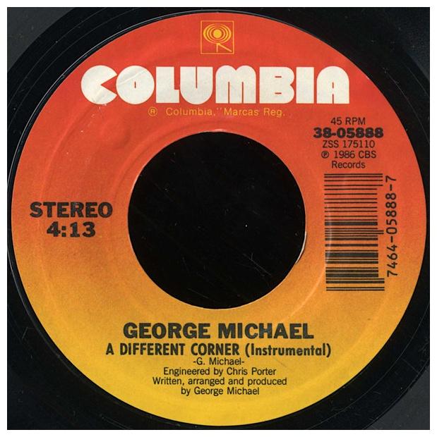GEORGE MICHAEL - A DIFFERENT CORNER | 7" SINGLE VINILO USADO