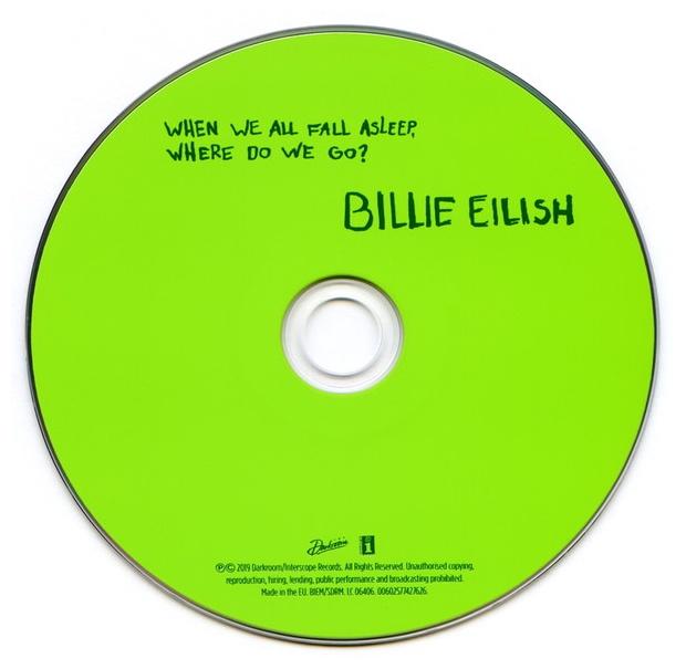 BILLIE EILISH - WHEN WE ALL FALL ASLEEP WHERE DO WE GO? | CD