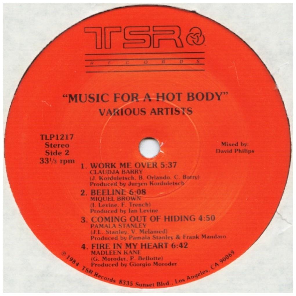 Various Artists - Music for a Hot Body | VINILO USADO