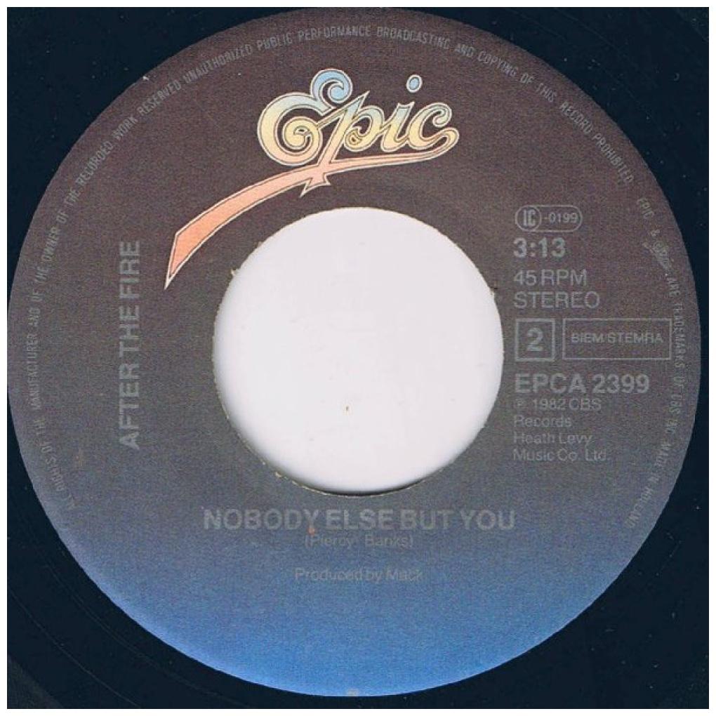 AFTER THE FIRE - DER KOMMISSAR | 7" SINGLE USADO
