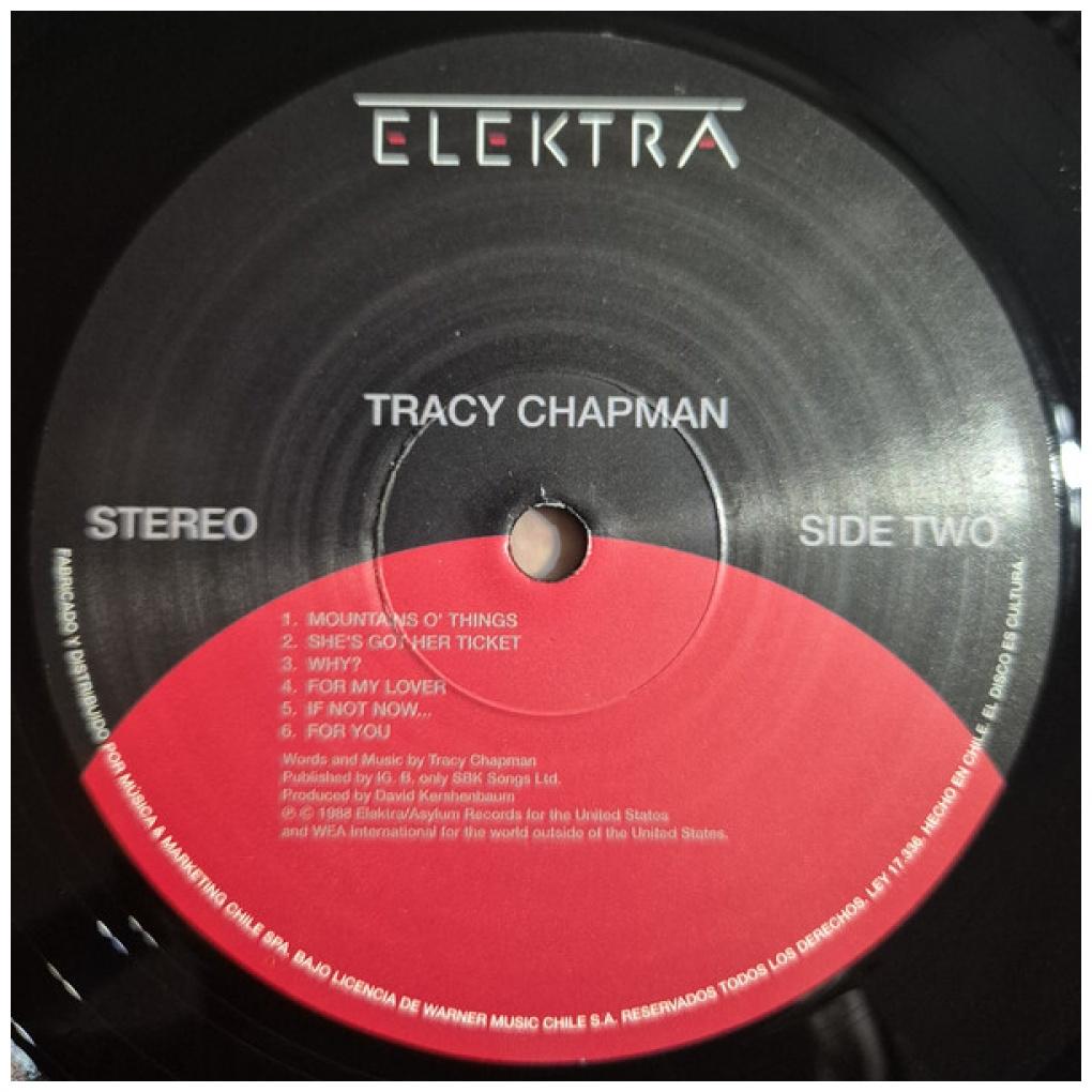TRACY CHAPMAN - TRACY CHAPMAN | VINILO
