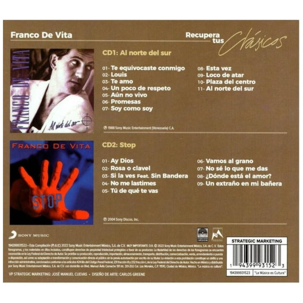 FRANCO DE VITA - RECUPERA TUS CLASICOS | CD