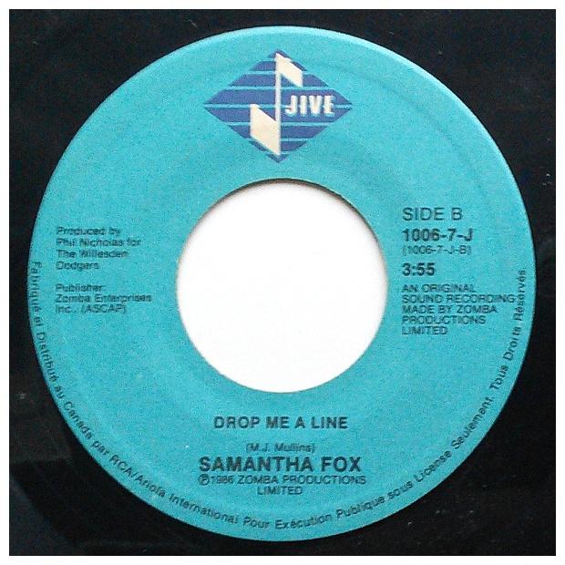 SAMANTHA FOX - TOUCH ME (I WANT YOUR BODY) | 7" SINGLE VINILO USADO