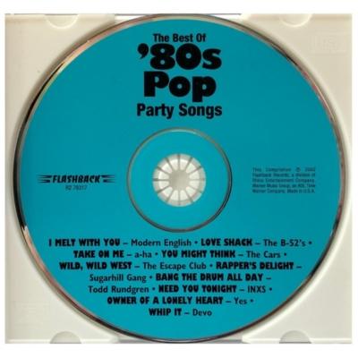THE BEST 80S POP PARTY SONGS - VARIOUS | CD