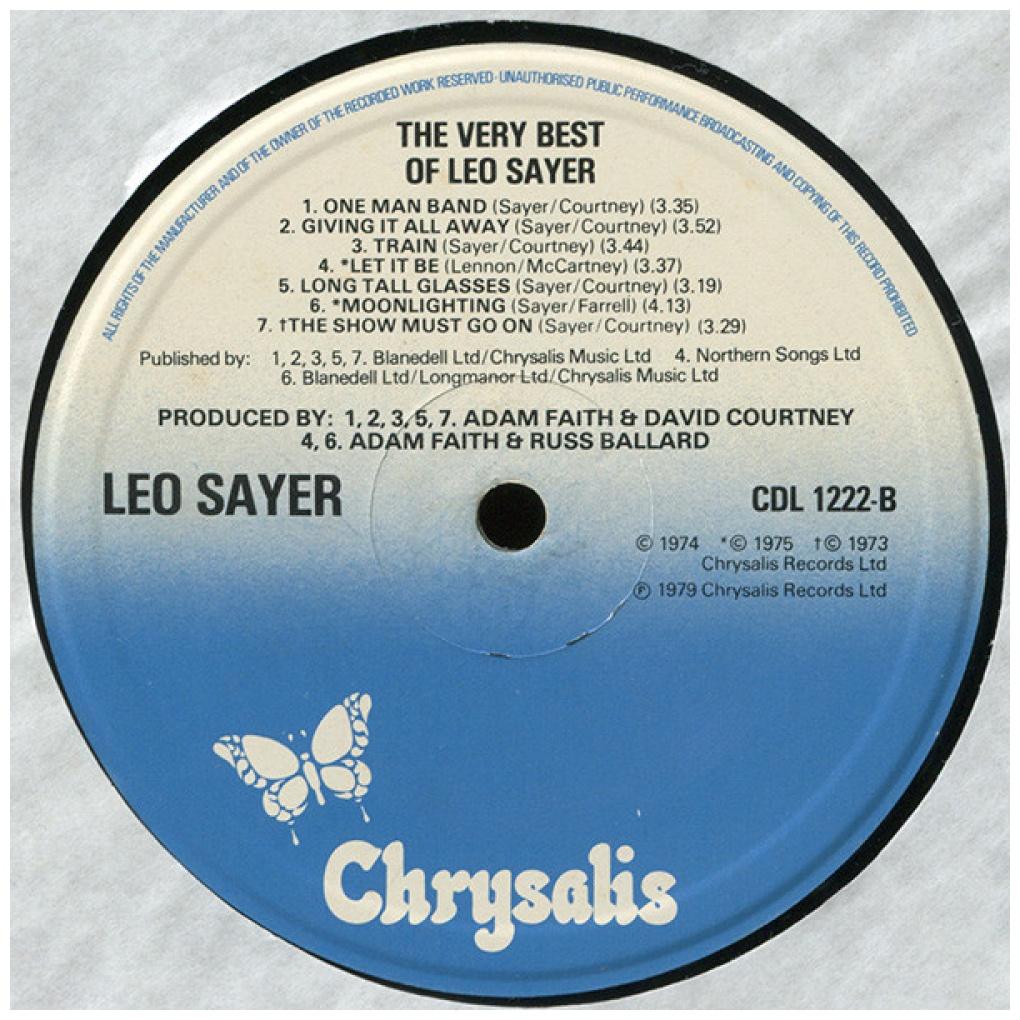 LEO SAYER - THE VERY BEST | VINILO USADO
