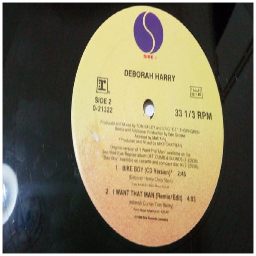 DEBORAH HARRY - I WANT THAT MAN (PROMO COPY) | 12'' MAXI SINGLE USADO