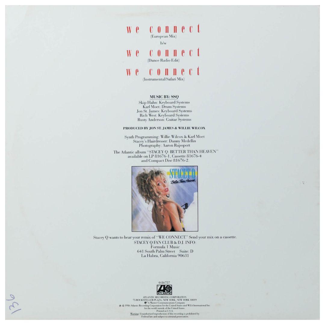 STACY Q - WE CONNECT | 12" MAXI SINGLE USADO