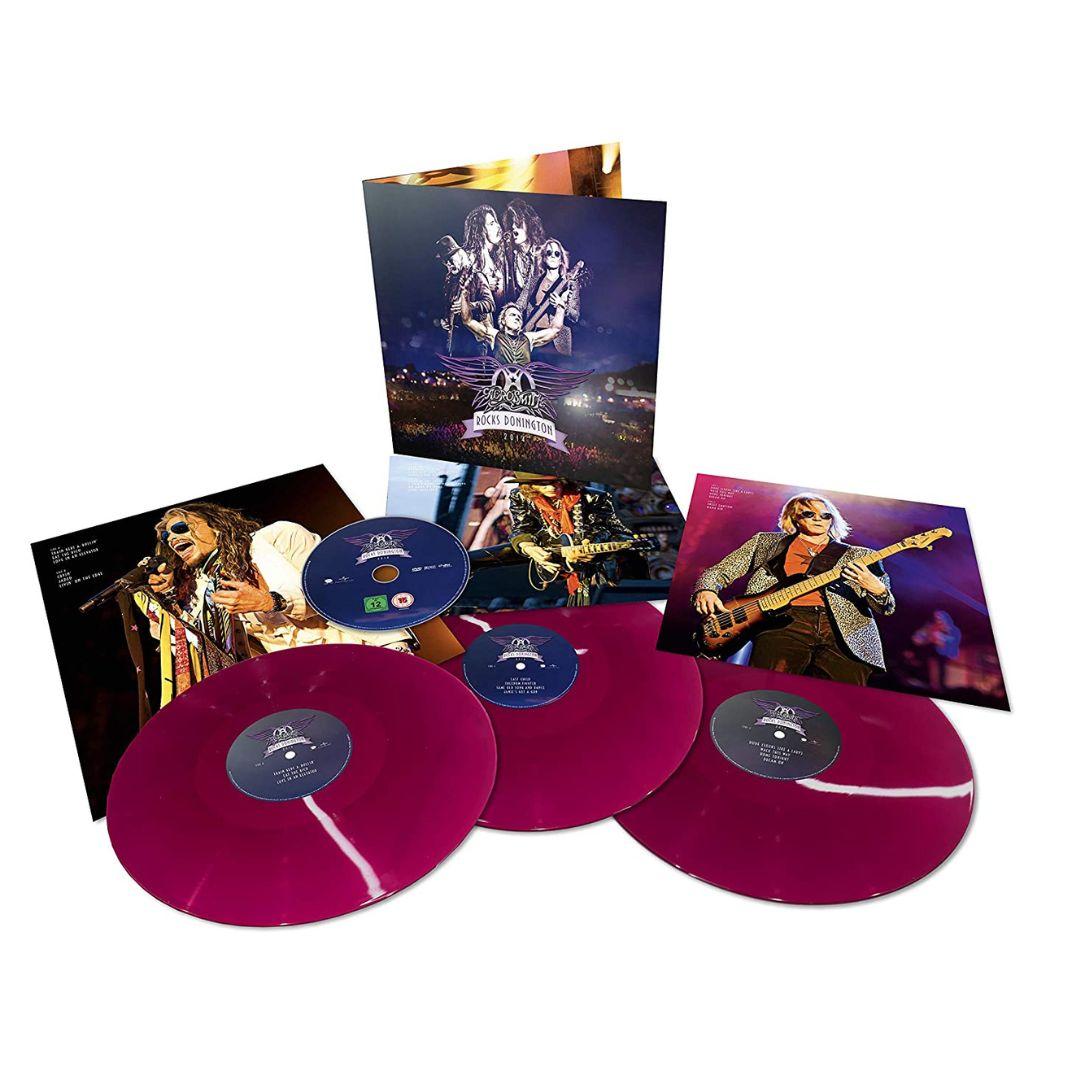 AEROSMITH - ROCKS DONINGTON 2014 (3LP + DVD) | VINILO