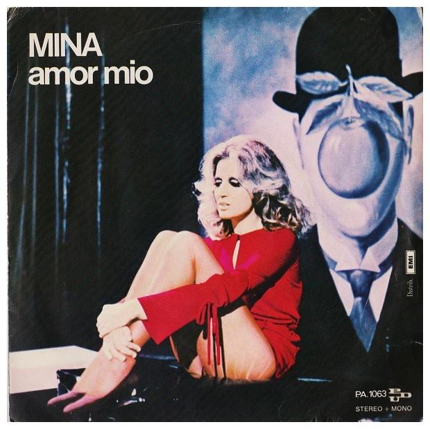 MINA - AMOR MIO (ITALIAN) | 7" SINGLE VINILO USADO