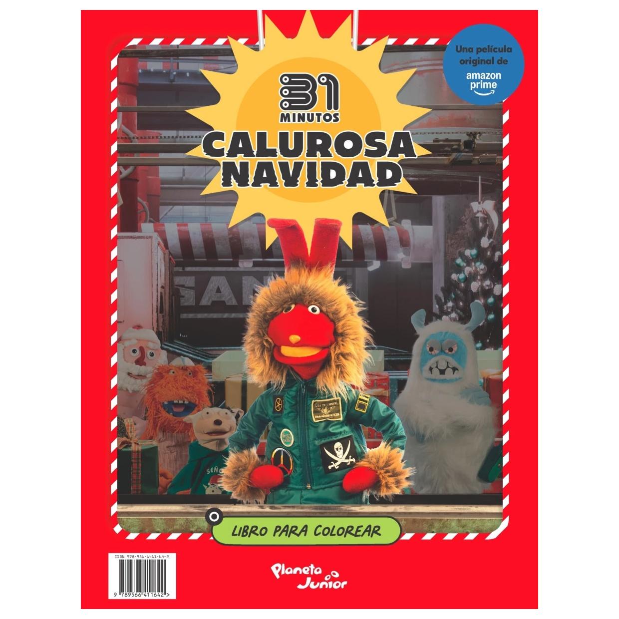 CALUROSA NAVIDAD. LIBRO DE ACTIVIDADES (TAPA BLANDA) - 31 MINUTOS | LIBRO