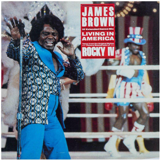JAMES BROWN  - LIVING IN AMERICA | 12" MAXI SINGLE USADO