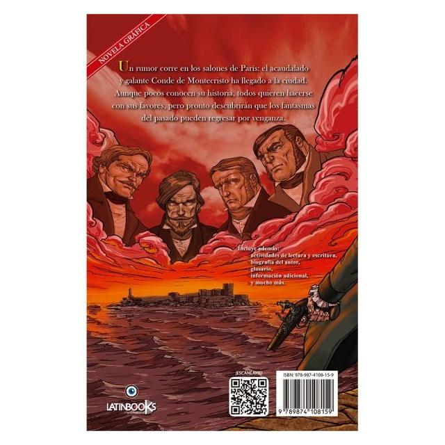 NOVELA GRÁFICA: EL CONDE DE MONTECRISTO
(TAPA BLANDA) - ALEJANDRO DUMAS | LIBRO