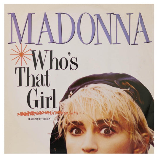 MADONNA - WHO S THAT GIRL | 12" MAXI SINGLE USADO
