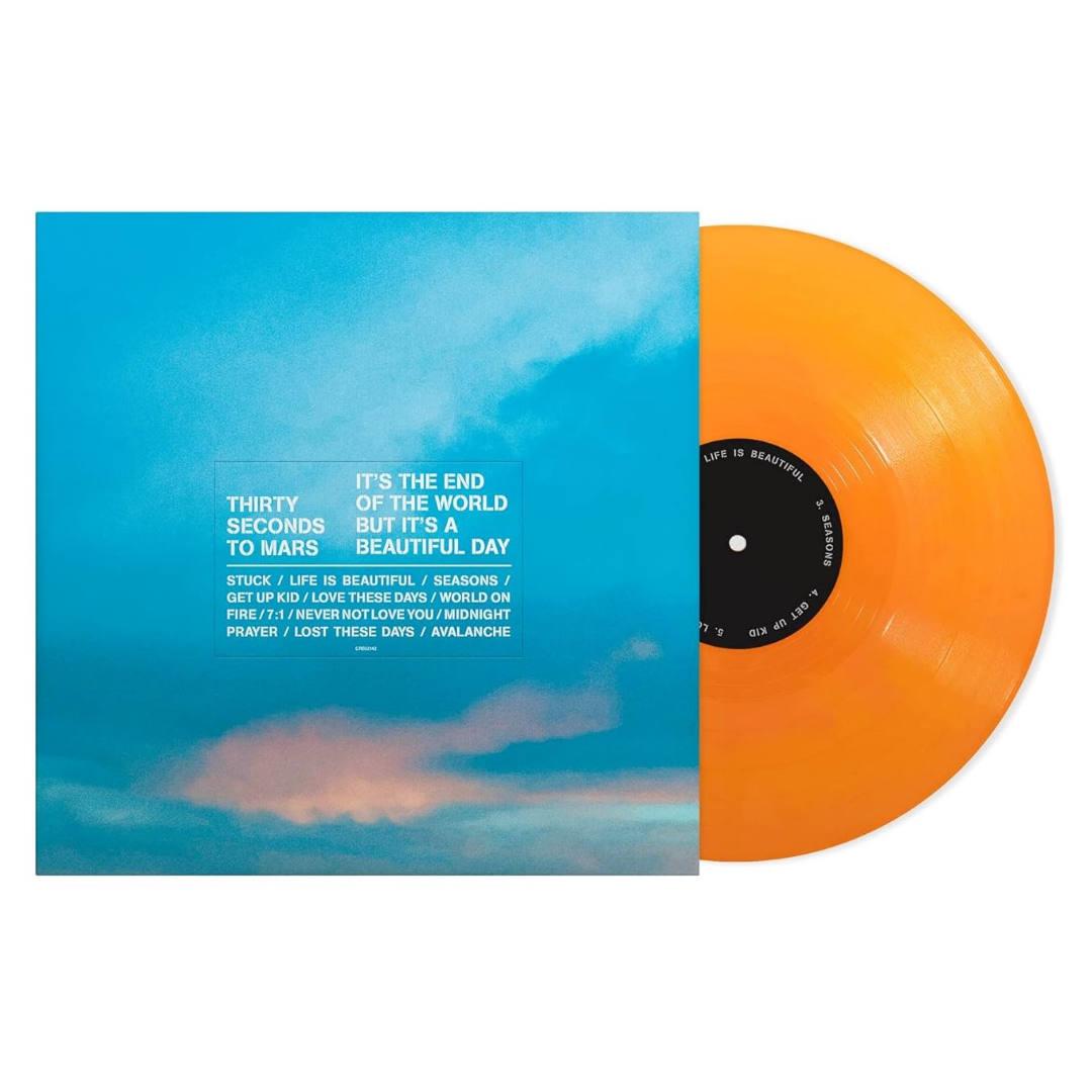 30 SECONDS TO MARS - IT S THE END OF THE WORLD BUT IT S A BEAUTIFUL DAY (ORANGE VINYL) | VINILO