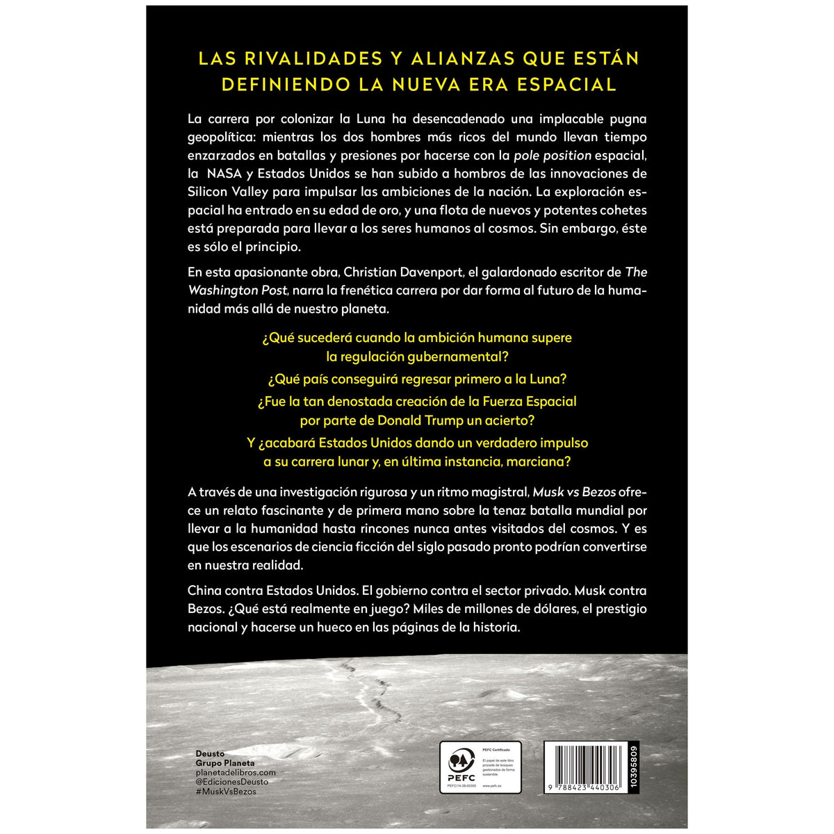 MUSK VS BEZOS (TAPA RÚSTICA) - CHRISTIAN DAVENPORT | LIBRO