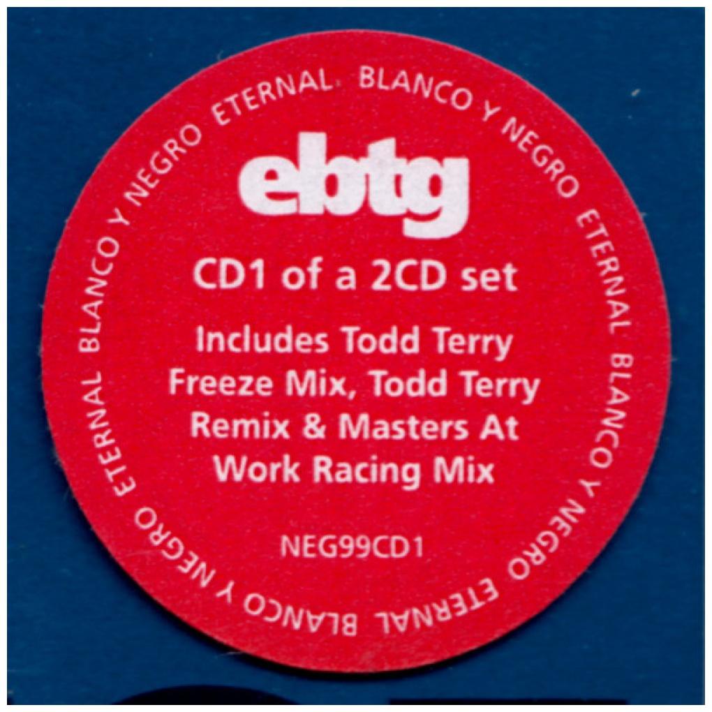 EVERYTHING BUT THE GIRL - DRIVING (CD MAXI SINGLE) (TODD TERRY REMIX) | CD