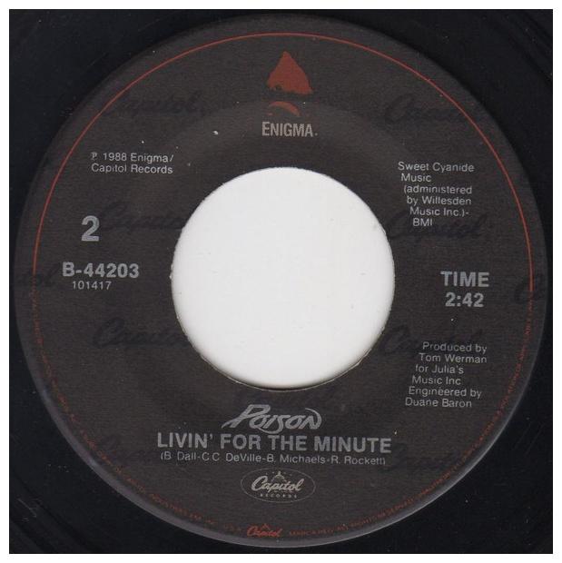 POISON - EVERY ROSE HAS IT S THORN | 7" SINGLE USADO