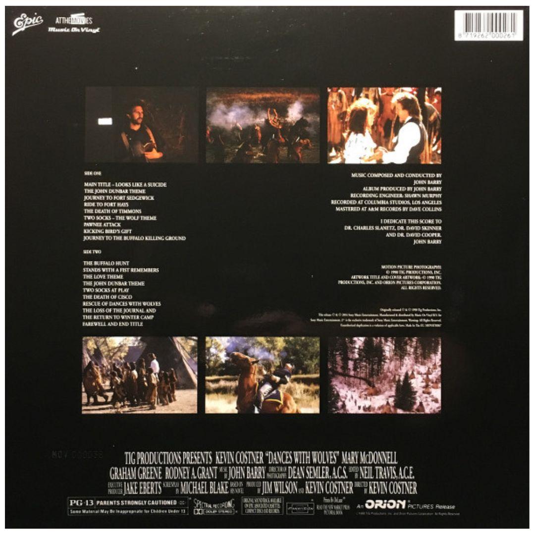 DANCE WITH THE WOLVES - SOUNDTRACK | VINILO