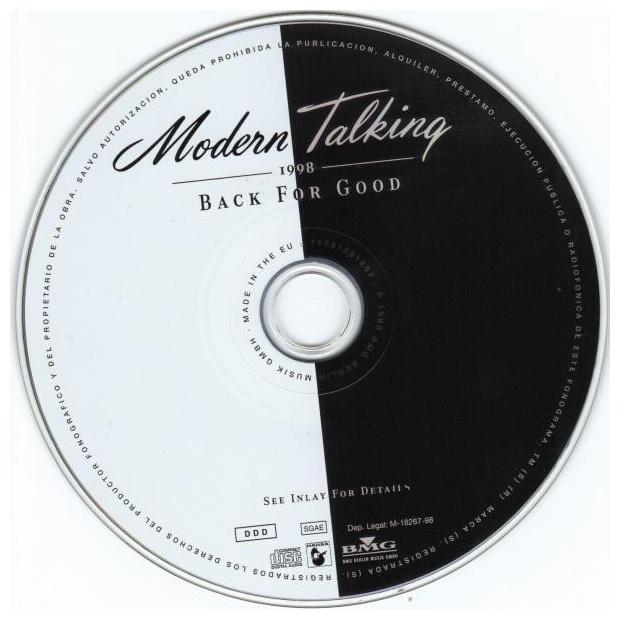 MODERN TALKING - BACK FOR GOOD | CD