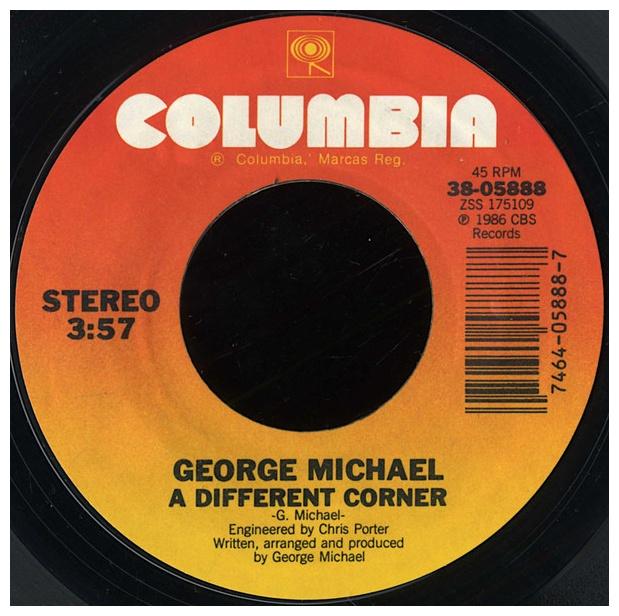 GEORGE MICHAEL - A DIFFERENT CORNER | 7" SINGLE VINILO USADO