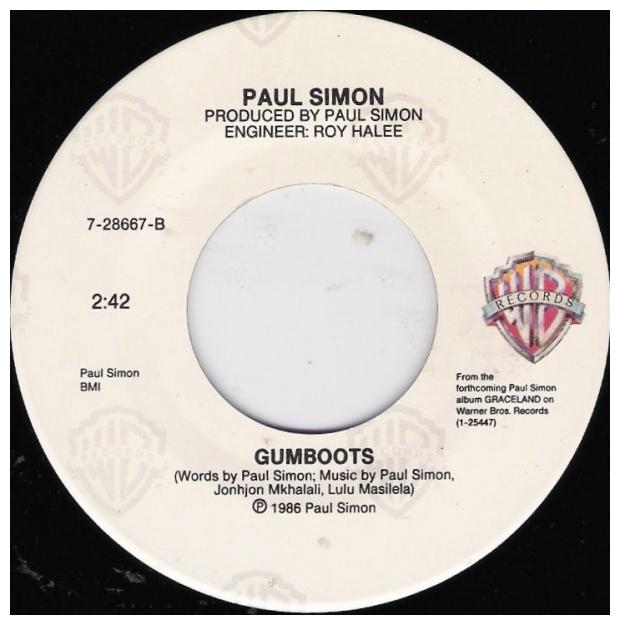 PAUL SIMON - YOU CAN CALL ME AL | 7" SINGLE VINILO USADO