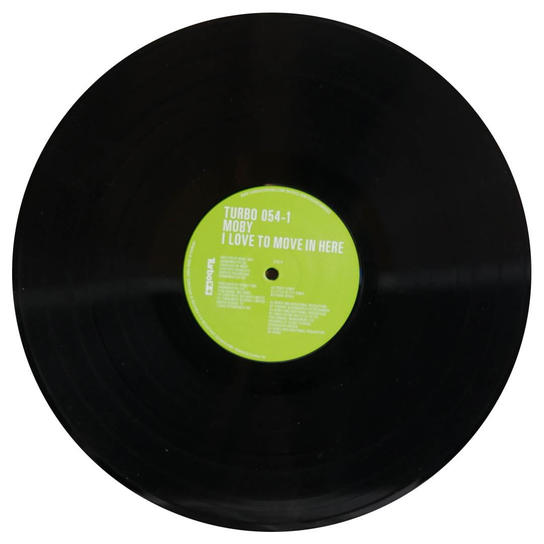MOBY - I LOVE TO MOVE IN HERE | 12" MAXI SINGLE USADO