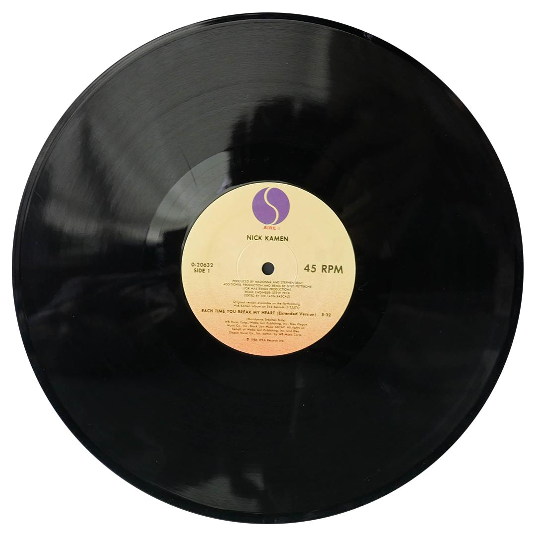 NICK KAMEN - EACH TIME YOU BREAK MY HEART | 12" MAXI SINGLE USADO