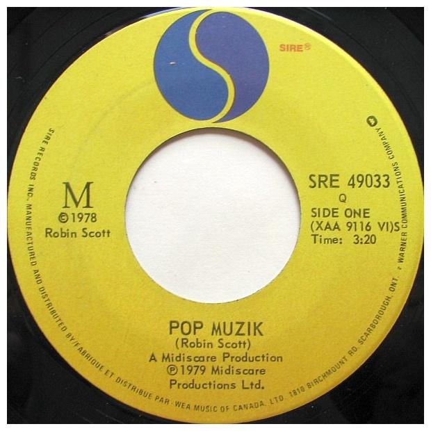 M - POP MUSIK | 7" SINGLE VINILO USADO