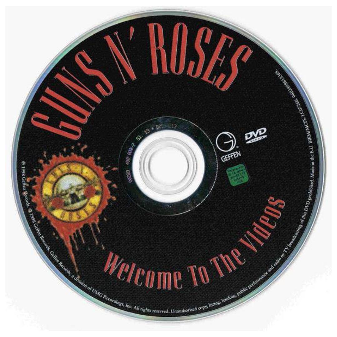 GUNS N ROSES - WELCOME TO THE VIDEOS | DVD